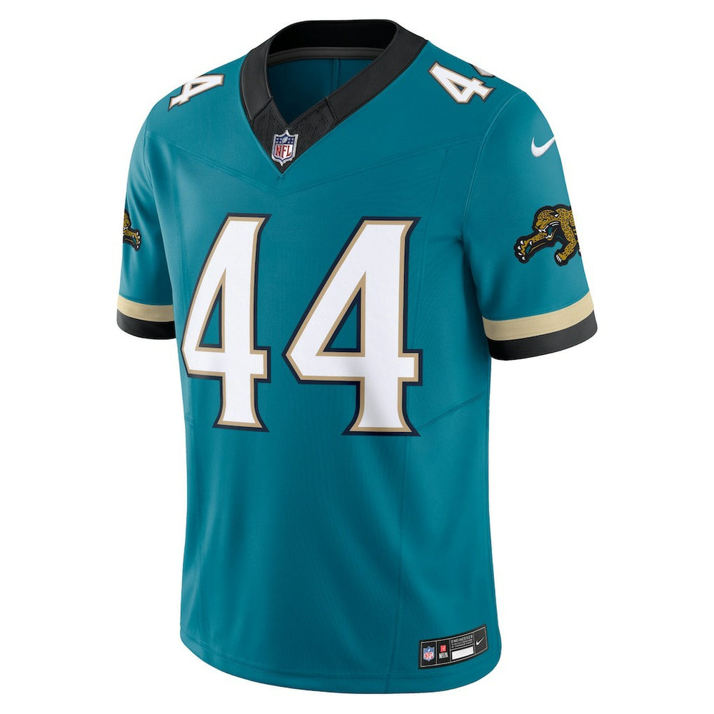 Nike Travon Walker Jacksonville Jaguars Prowler Throwback Vapor F.U.S.E. Limited Jersey Teal