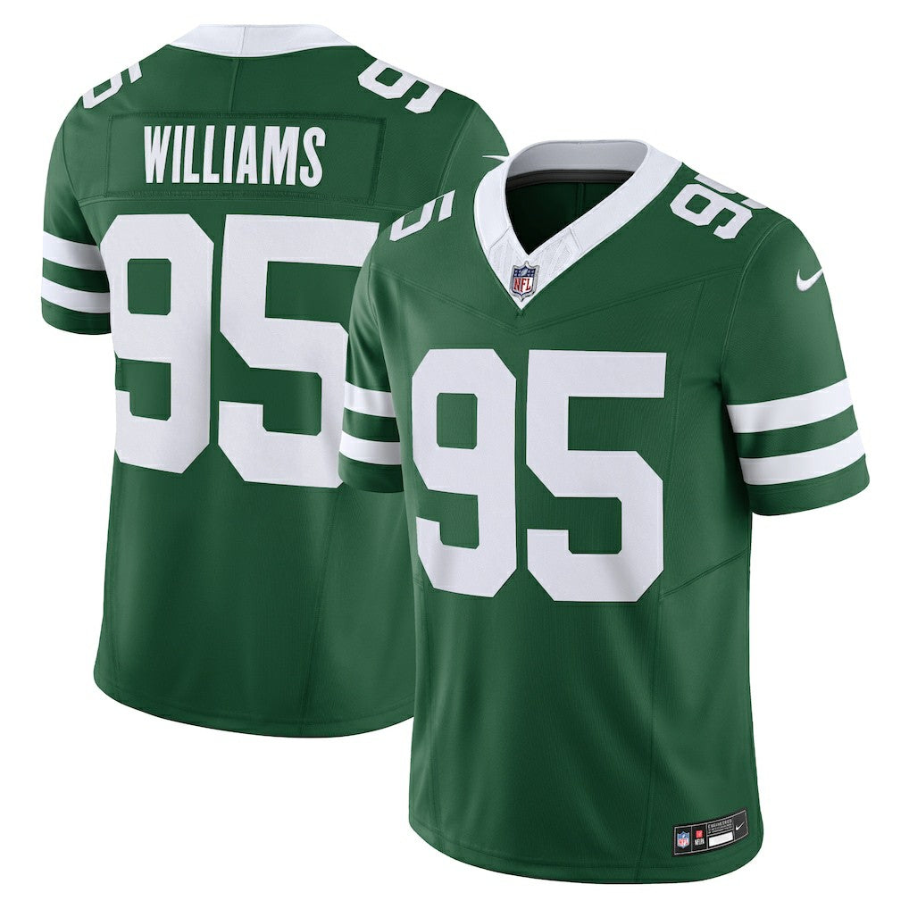 Nike Quinnen Williams New York Jets Vapor F.U.S.E. Limited Jersey Legacy Green