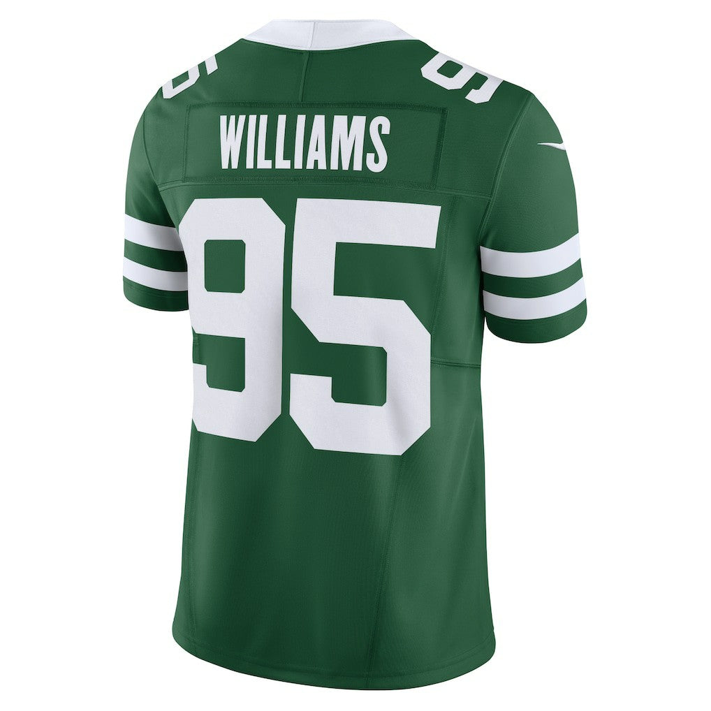 Nike Quinnen Williams New York Jets Vapor F.U.S.E. Limited Jersey Legacy Green