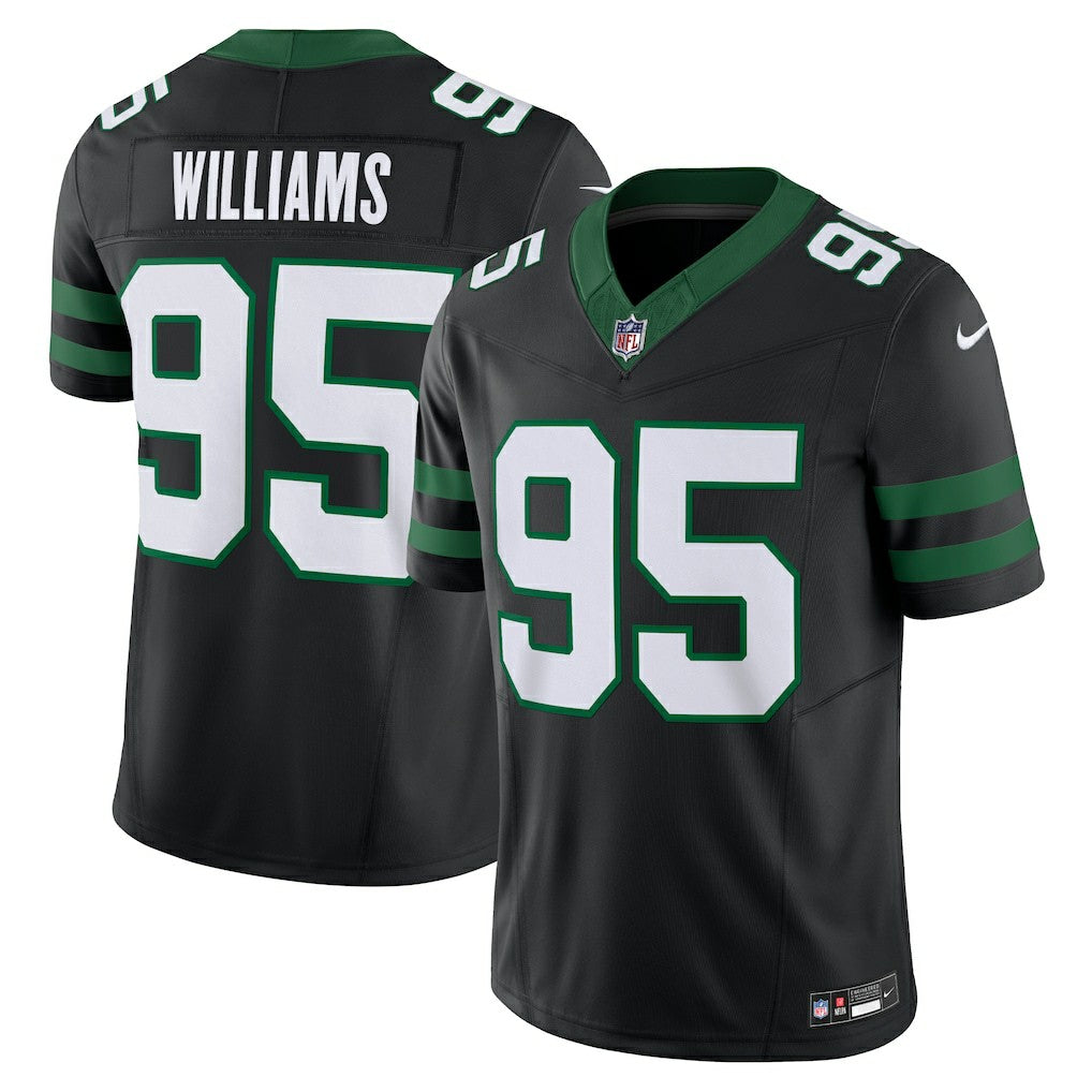 Nike Quinnen Williams New York Jets Alternate Vapor F.U.S.E. Limited Jersey Legacy Black