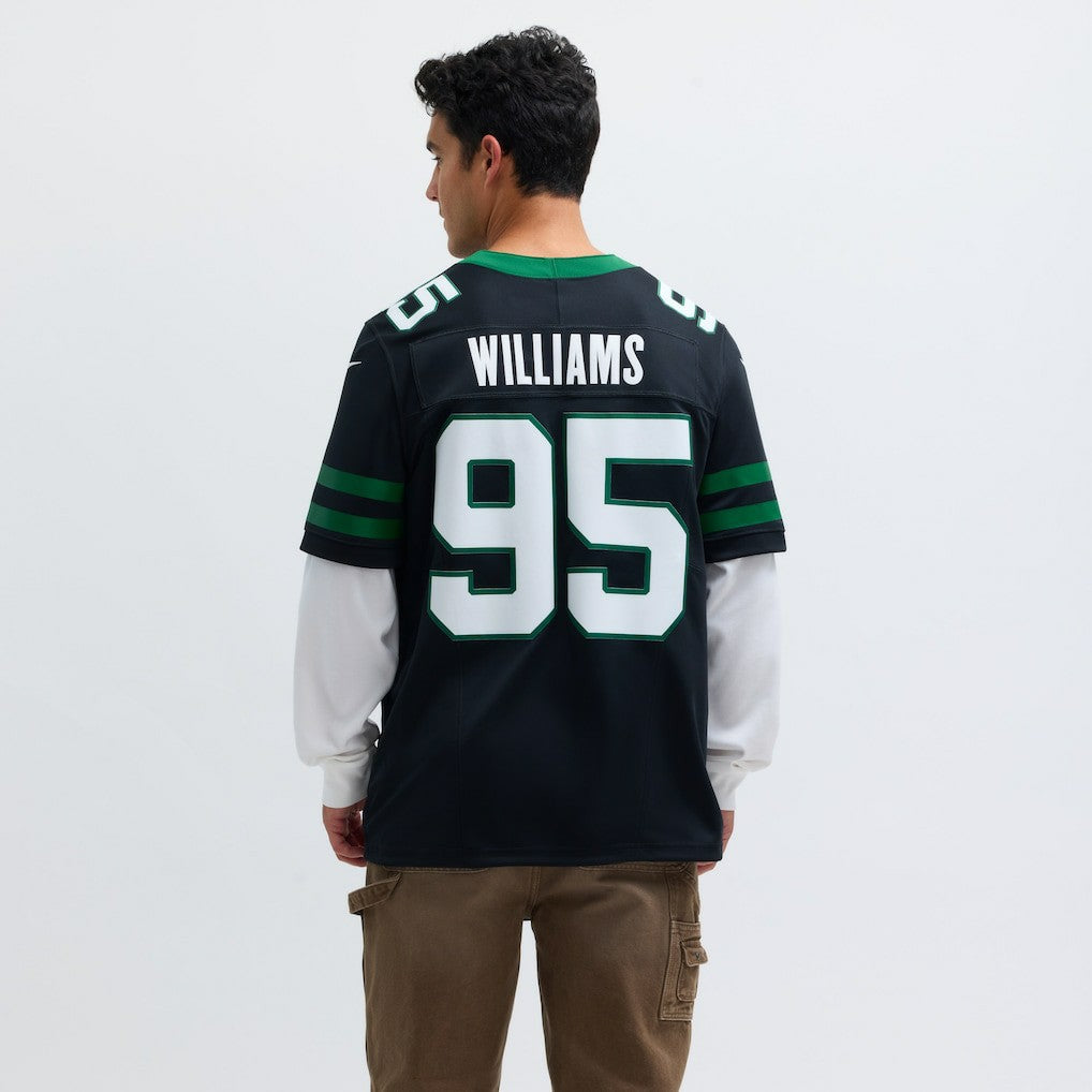 Nike Quinnen Williams New York Jets Alternate Vapor F.U.S.E. Limited Jersey Legacy Black