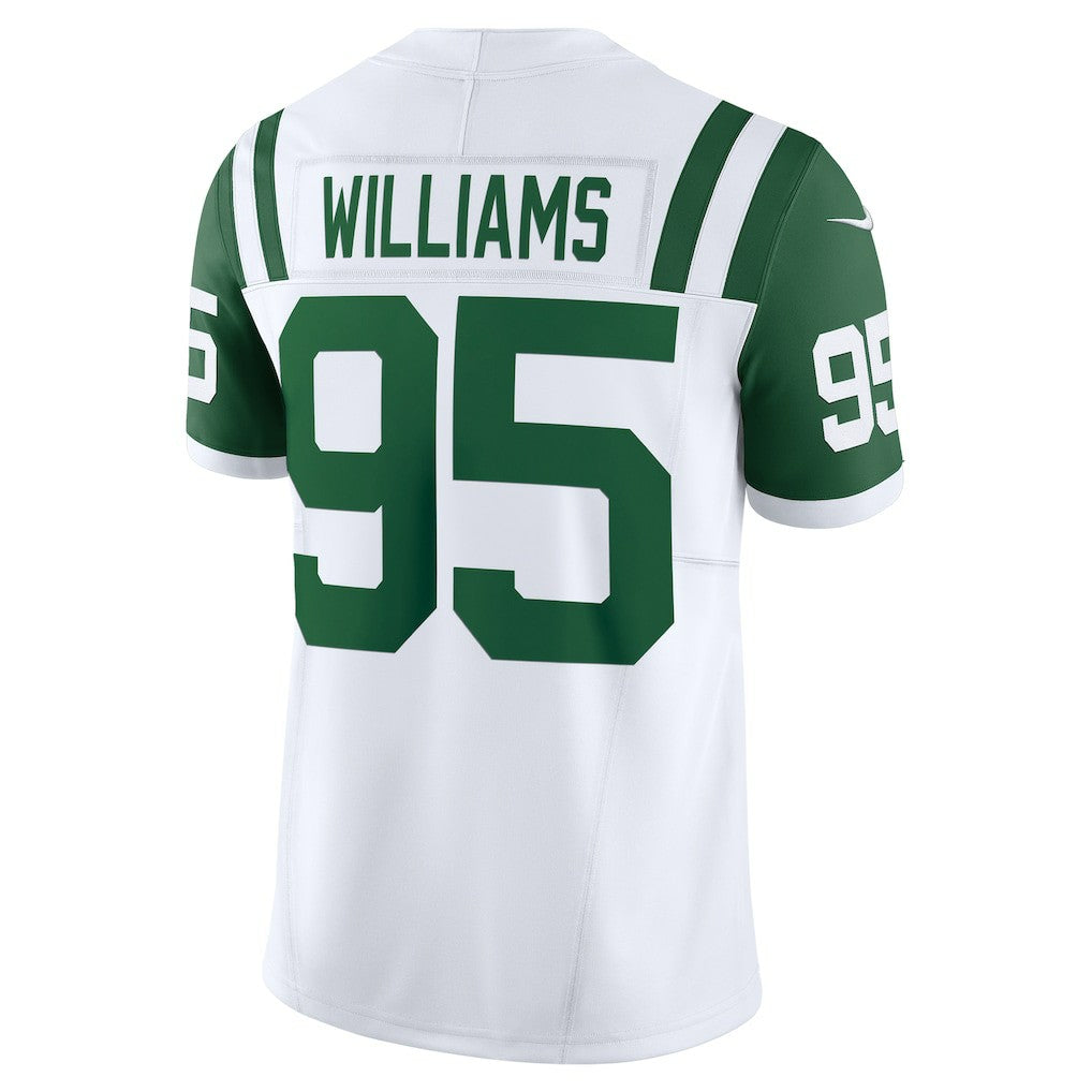 Nike Quinnen Williams New York Jets Classic Alternate Vapor F.U.S.E. Limited Jersey White