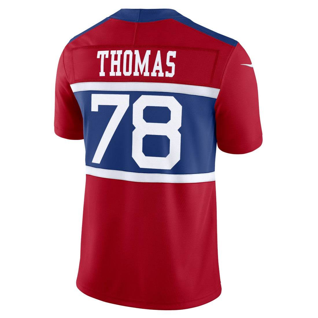 Nike Andrew Thomas New York Giants Alternate Vapor F.U.S.E. Limited Jersey Century Red