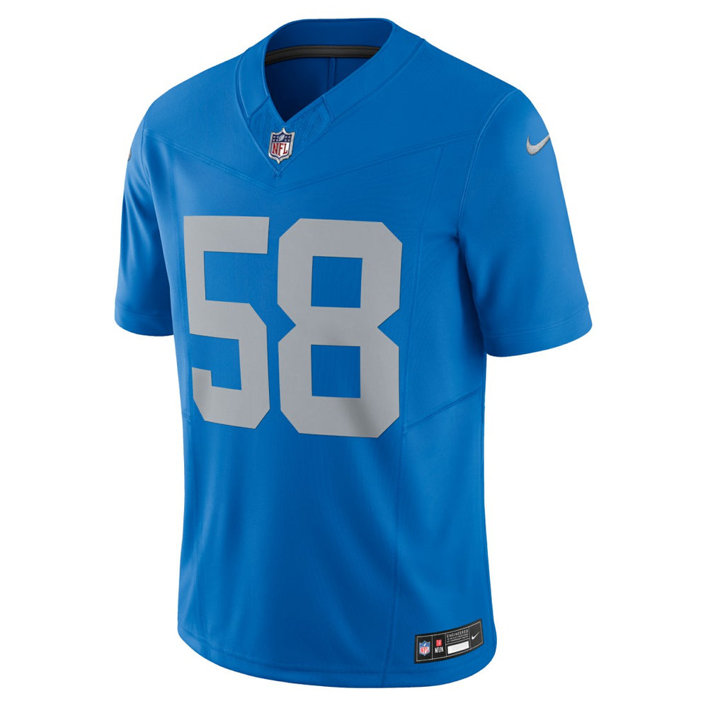 Nike Penei Sewell Detroit Lions Vapor F.U.S.E. Alternate Limited Jersey Blue