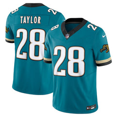 Nike Fred Taylor Jacksonville Jaguars Prowler Throwback Vapor F.U.S.E. Limited Retired Player Jersey Teal