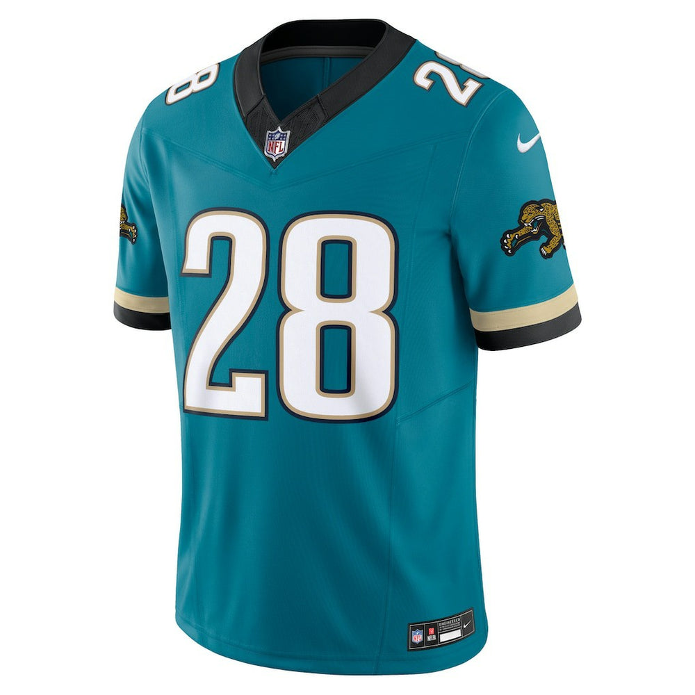 Nike Fred Taylor Jacksonville Jaguars Prowler Throwback Vapor F.U.S.E. Limited Retired Player Jersey Teal