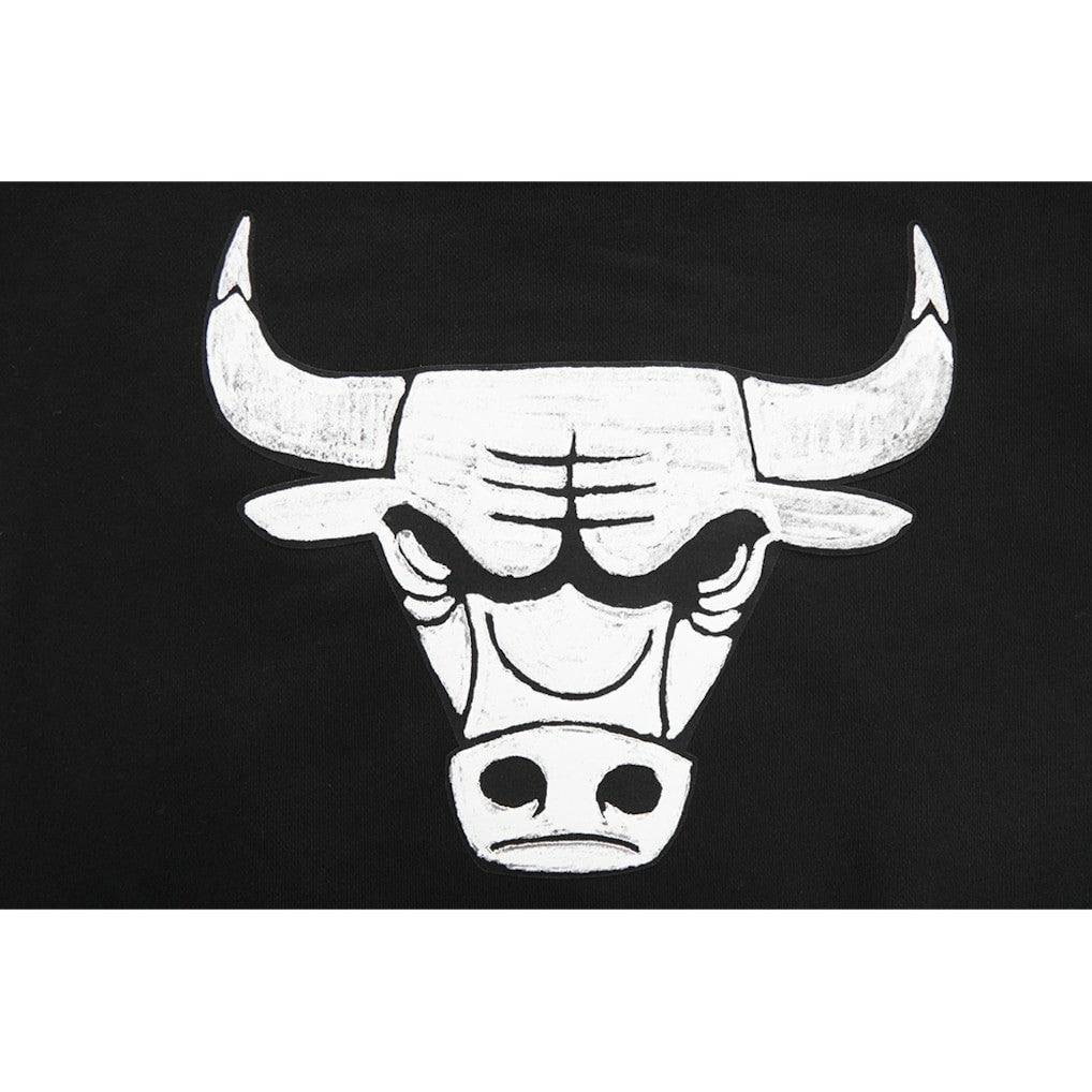 Chicago Bulls Pro Standard Women's 2023/24 City Edition Cropped Pullover Hoodie Black