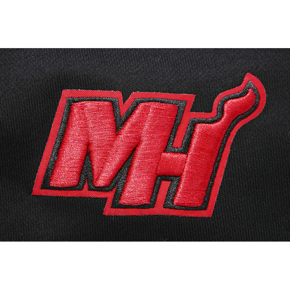 Miami Heat Pro Standard Women's 2023/24 City Edition Cropped Pullover Hoodie Black