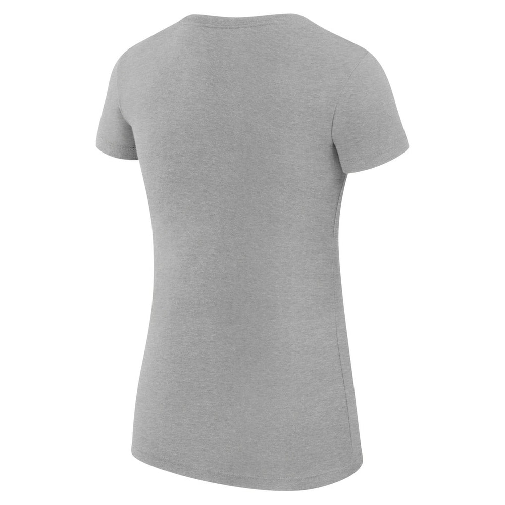 Dallas Mavericks G-III 4Her by Carl Banks Women's Super-Slim Fit Lightweight Basketball Girls T-Shirt Heather Gray
