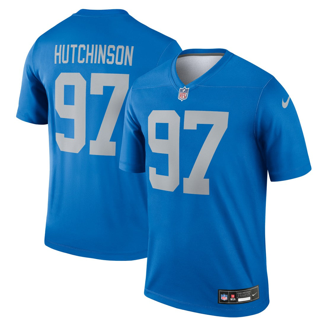 Nike Aidan Hutchinson Detroit Lions Legend Player Performance Top Blue