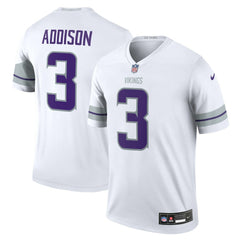 Nike Jordan Addison Minnesota Vikings Legend Player Performance Top White