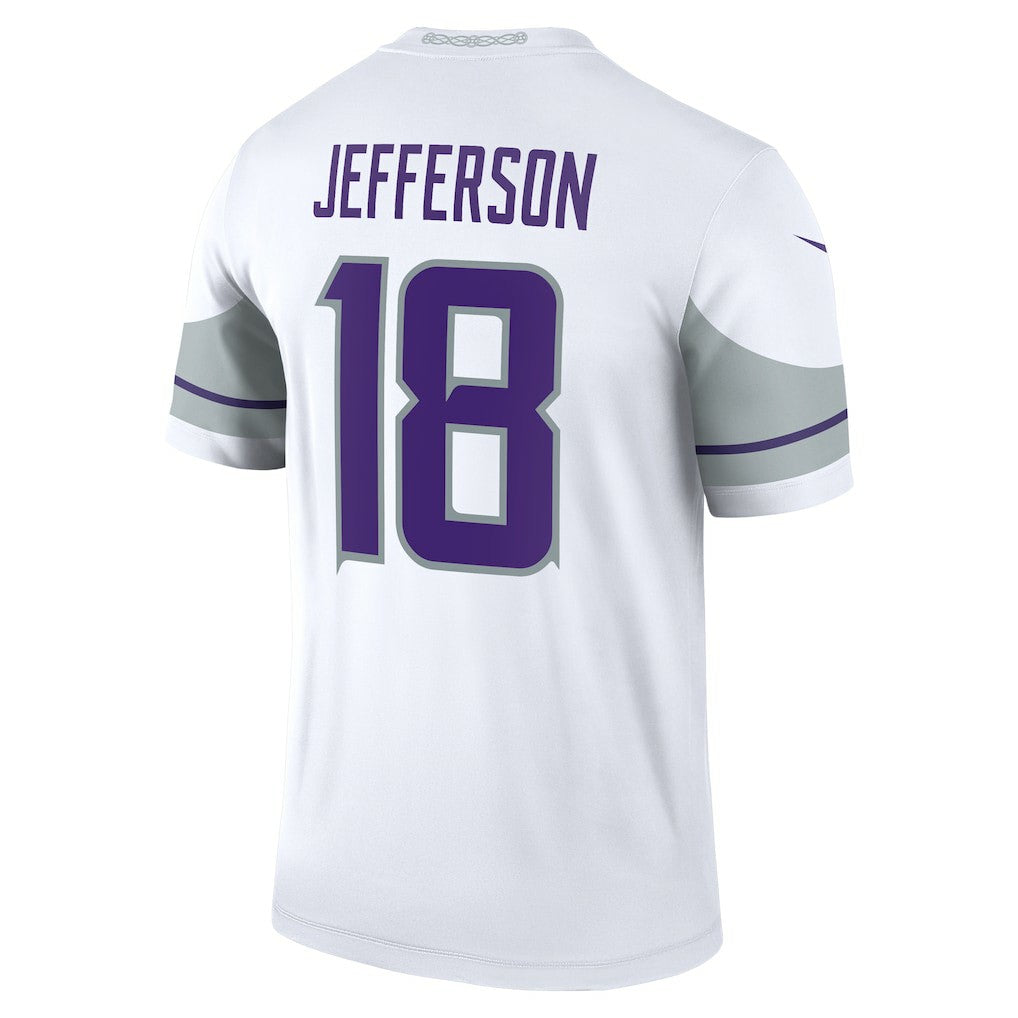Nike Justin Jefferson Minnesota Vikings Legend Player Performance Top White