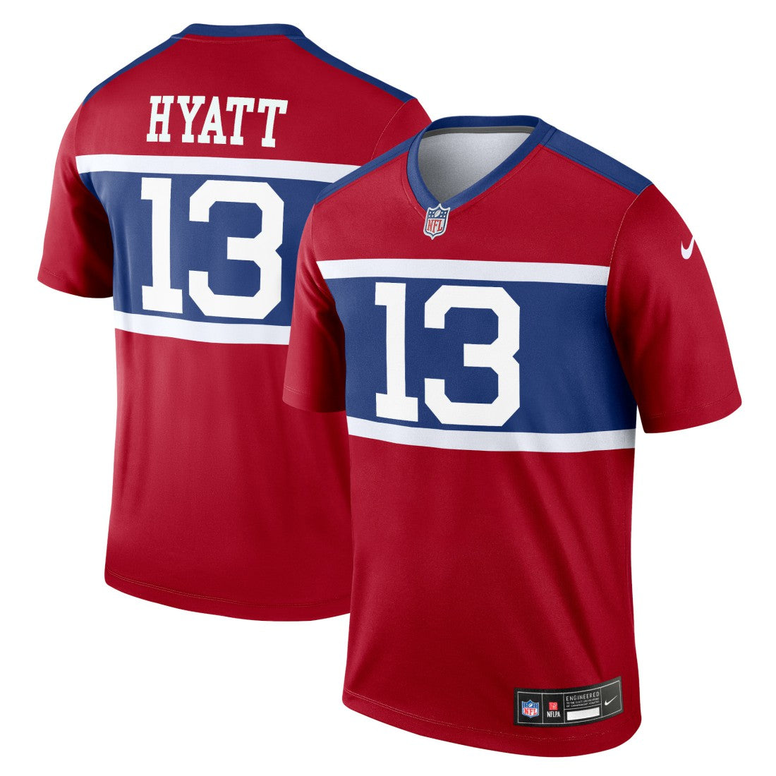 Nike Jalin Hyatt New York Giants Legend Player Performance Top Red