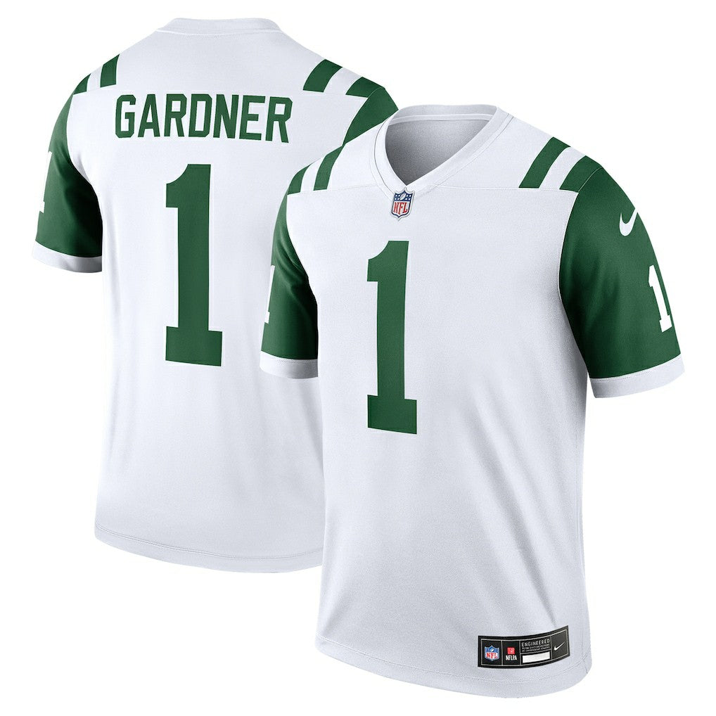 Nike Ahmad Sauce Gardner New York Jets Legend Player Performance Top White