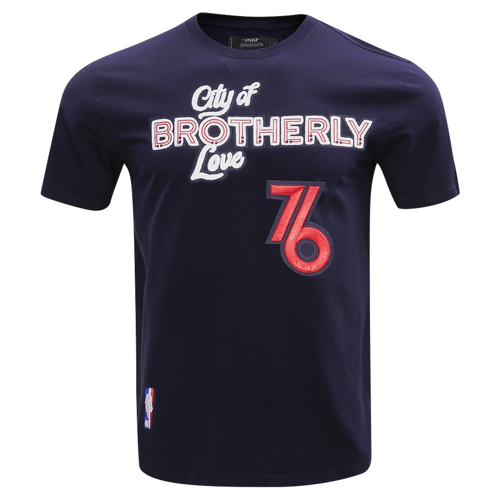 Philadelphia 76ers Pro Standard 2023 City Edition T-Shirt Navy