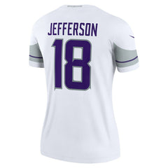 Nike Justin Jefferson Minnesota Vikings Women's Alternate Legend Player Performance Top White