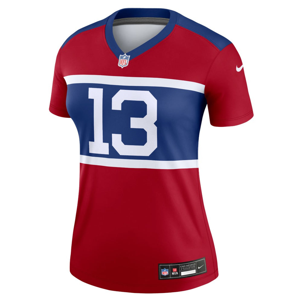 Nike Jalin Hyatt New York Giants Women's Alternate Legend Player Performance Top Red