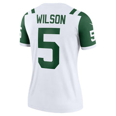 Nike Garrett Wilson New York Jets Women's Alternate Legend Player Performance Top Classic Alternate White