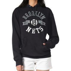 Brooklyn Nets G-III 4Her by Carl Banks Women's City Pullover Hoodie Black