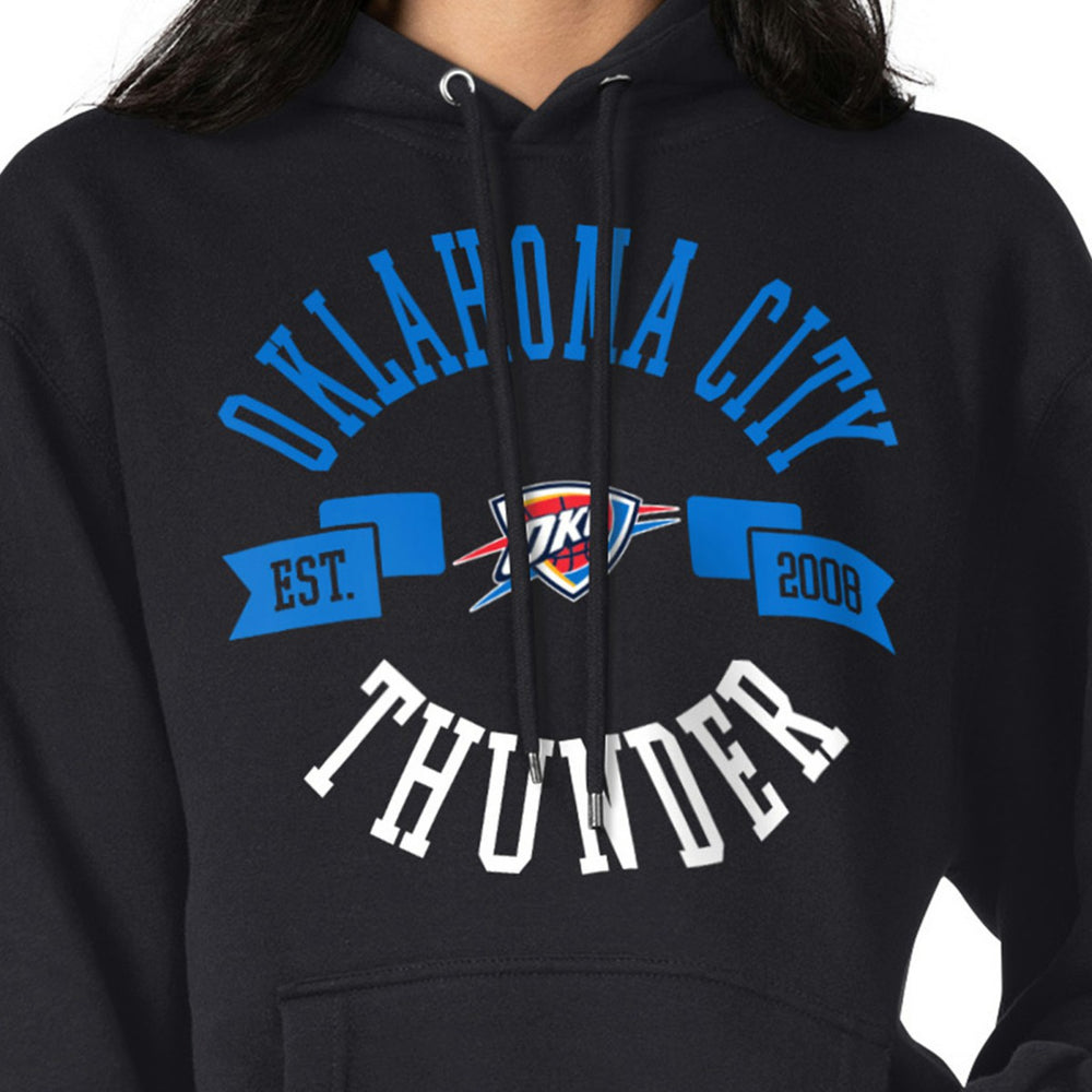 Oklahoma City Thunder G-III 4Her by Carl Banks Women's City Pullover Hoodie Black