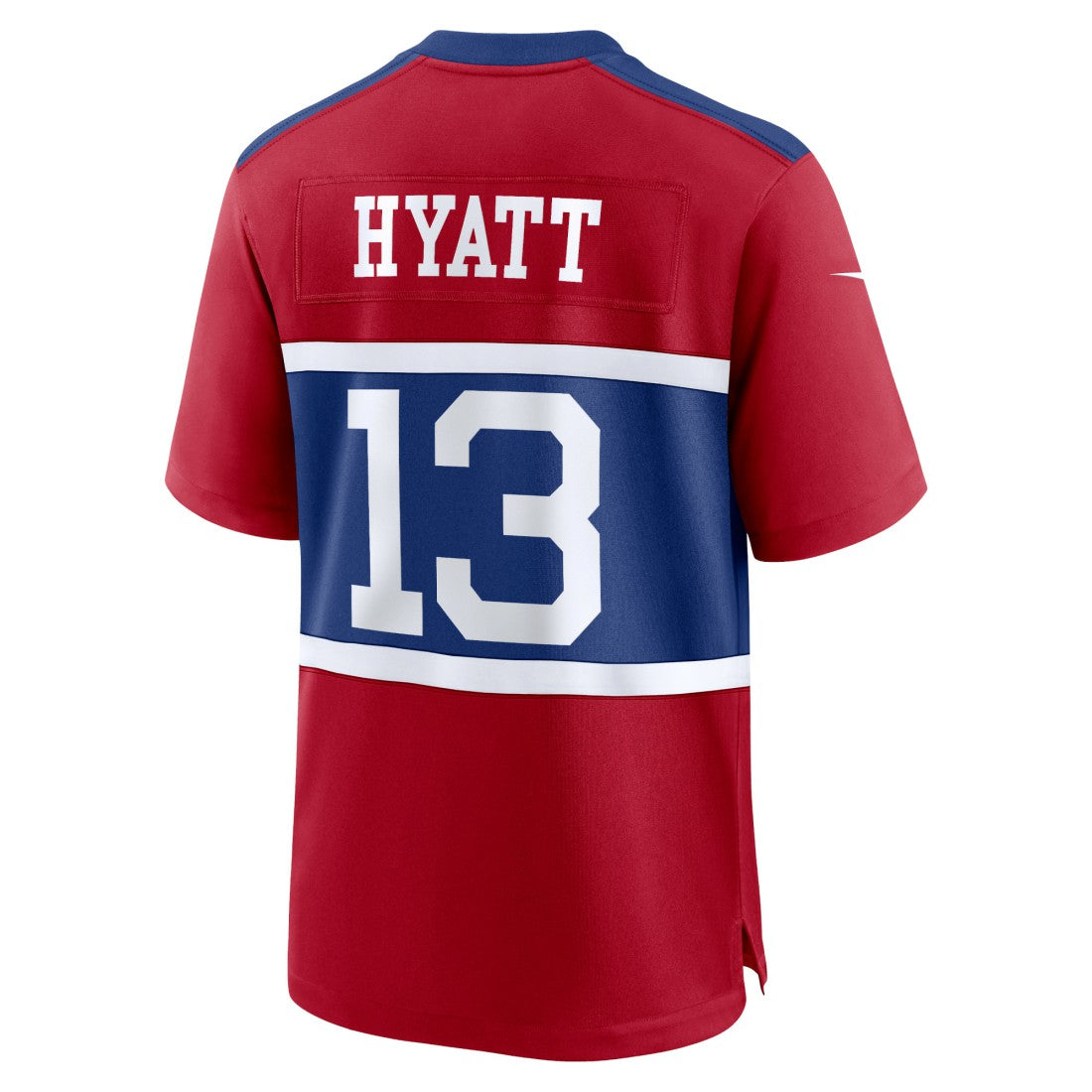 Nike Jalin Hyatt New York Giants Alternate Player Game Jersey Century Red