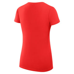 Florida Panthers G-III 4Her by Carl Banks Women's Super-Slim Fit Lightweight Graphic V-Neck T-Shirt - Red - NHL 200602626