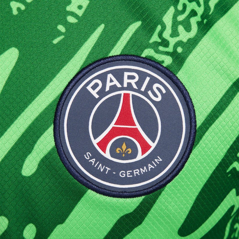 Paris Saint-Germain 2024/25 Goalkeeper Replica Stadium Long Sleeve Jersey Green - Nike sale