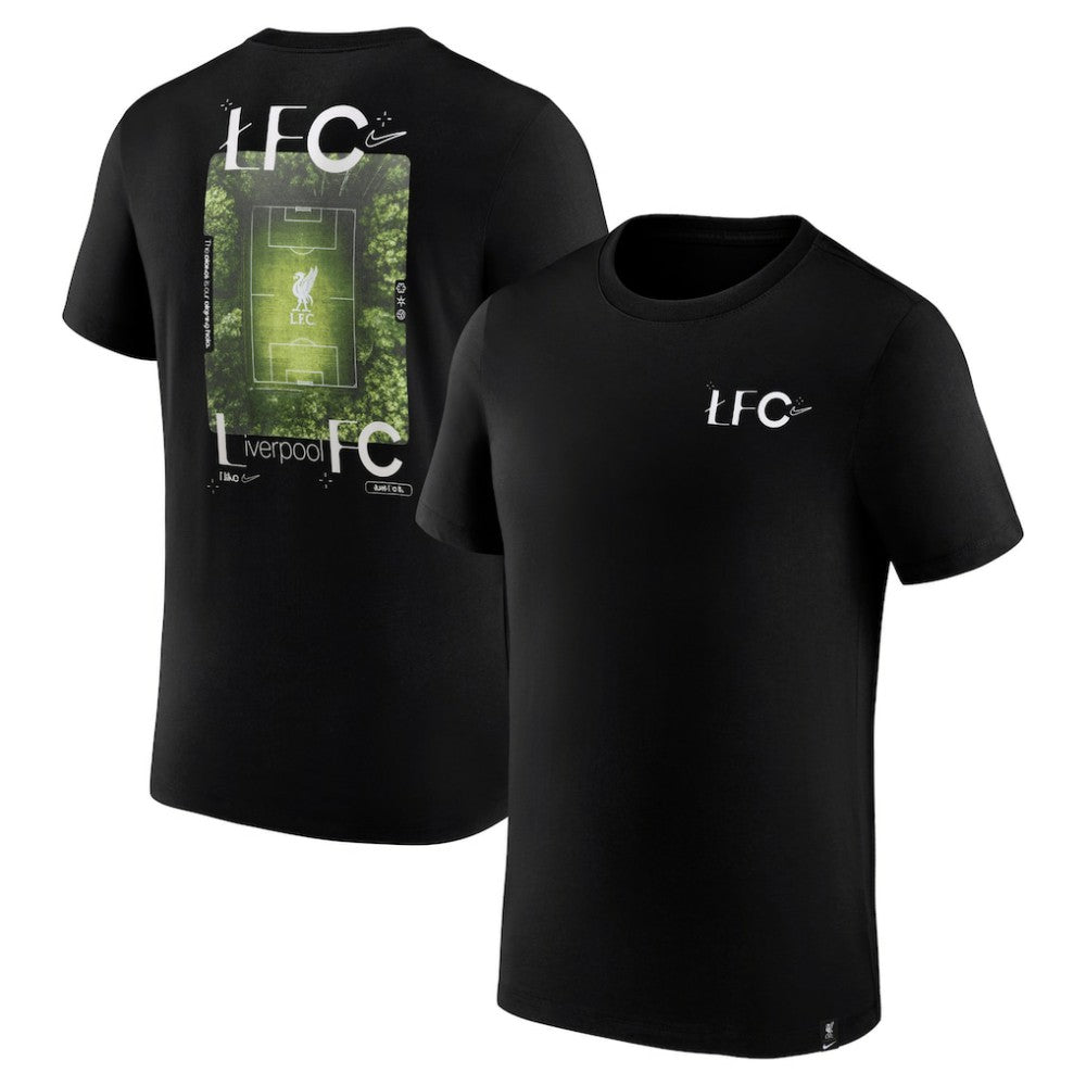 Liverpool Photo T-Shirt Black - Nike outlet