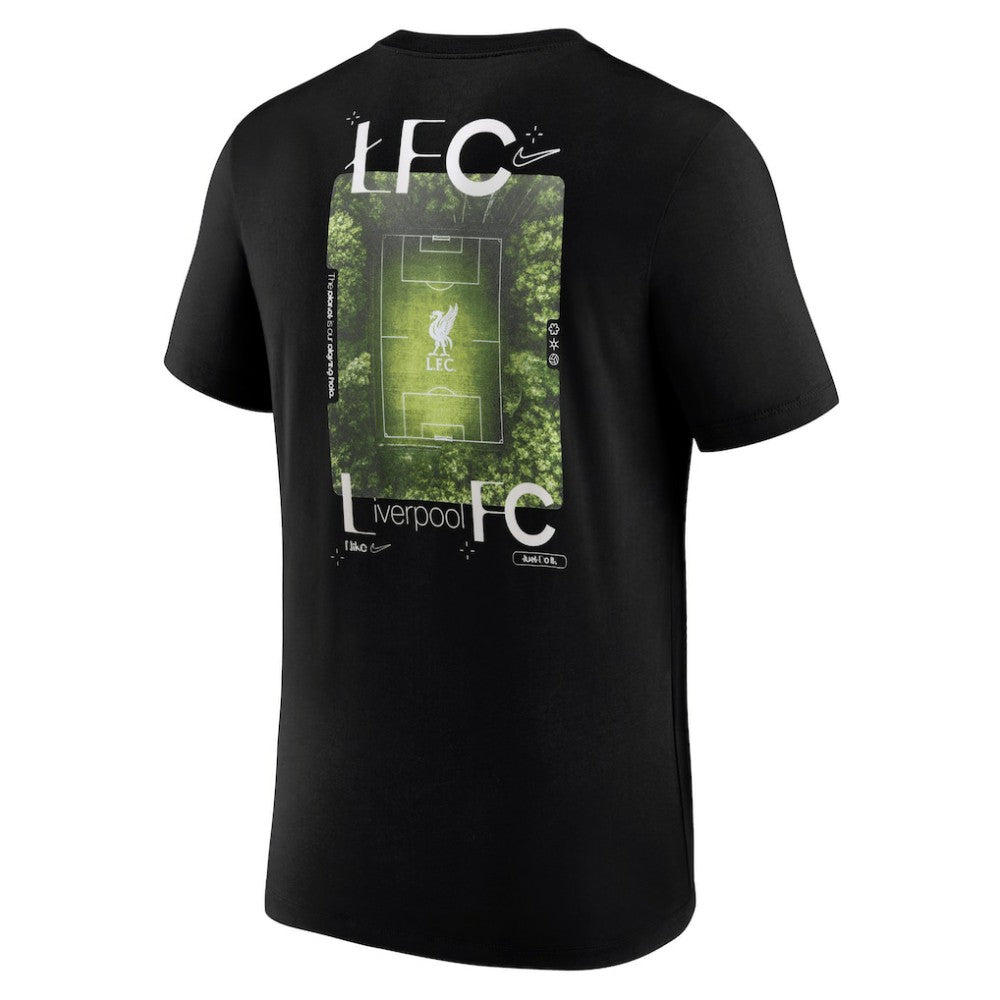 Liverpool Photo T-Shirt Black - Nike outlet