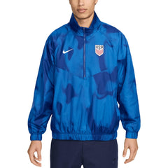 USMNT Windrunner Anorak Half-Zip Jacket Royal - Nike