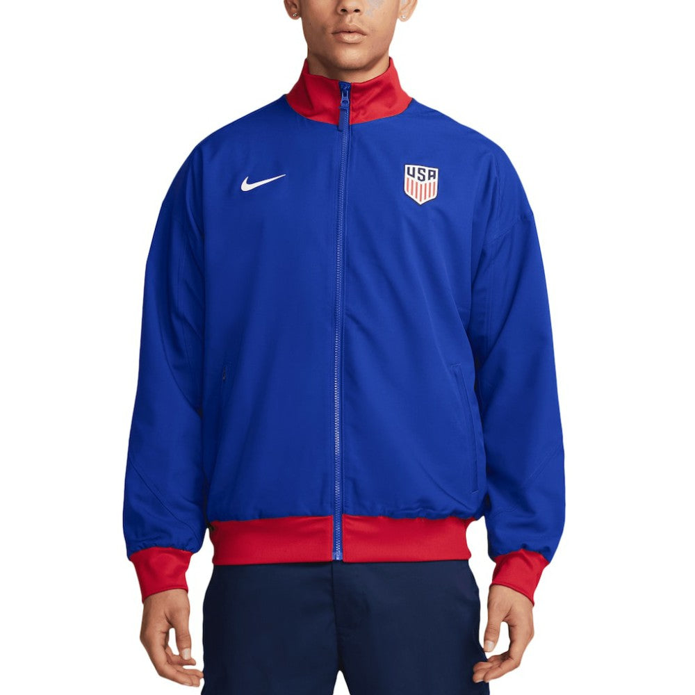 USMNT 2024 Strike Anthem Full-Zip Jacket Royal - Nike cheap