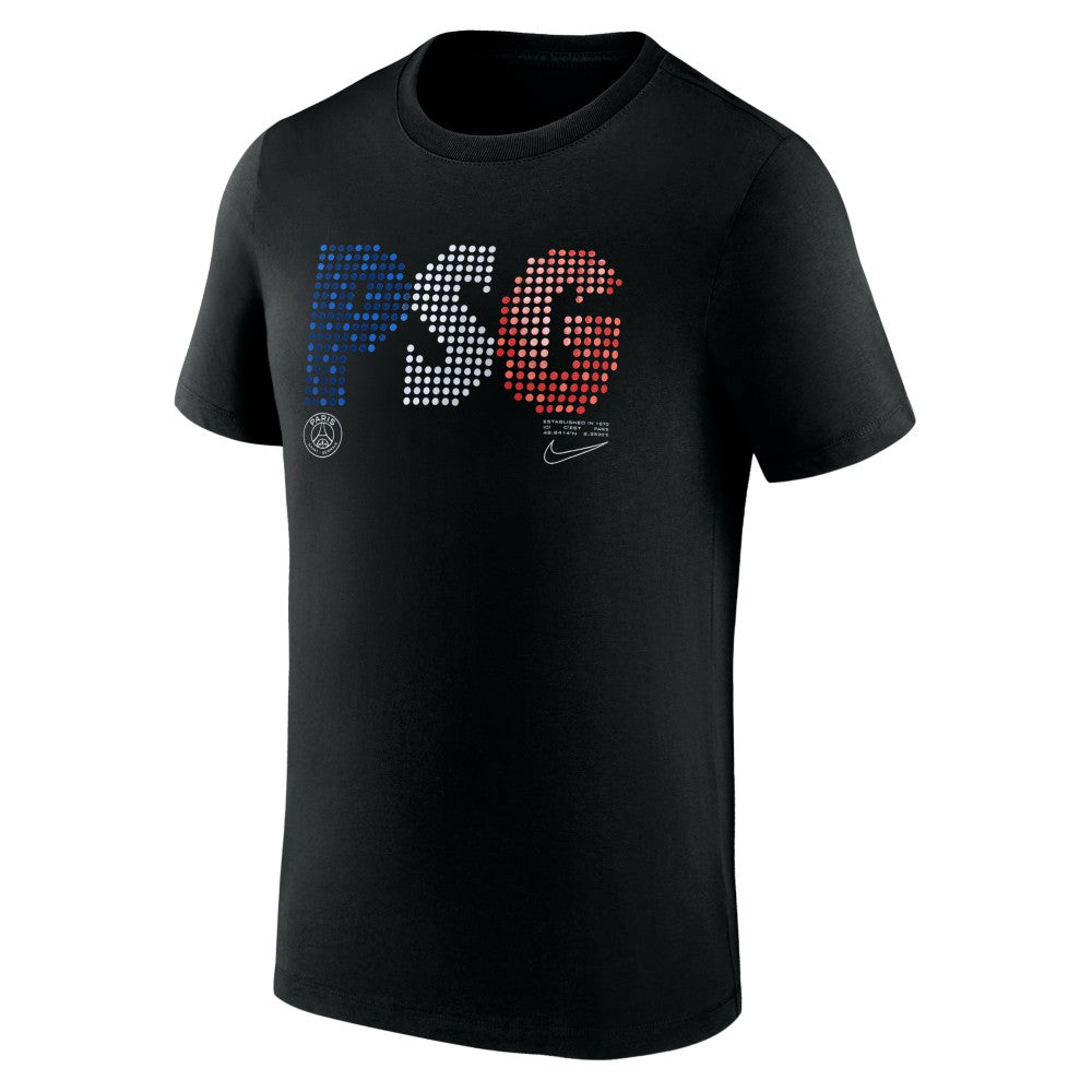 Paris Saint-Germain Lights T-Shirt Black - Nike Discount