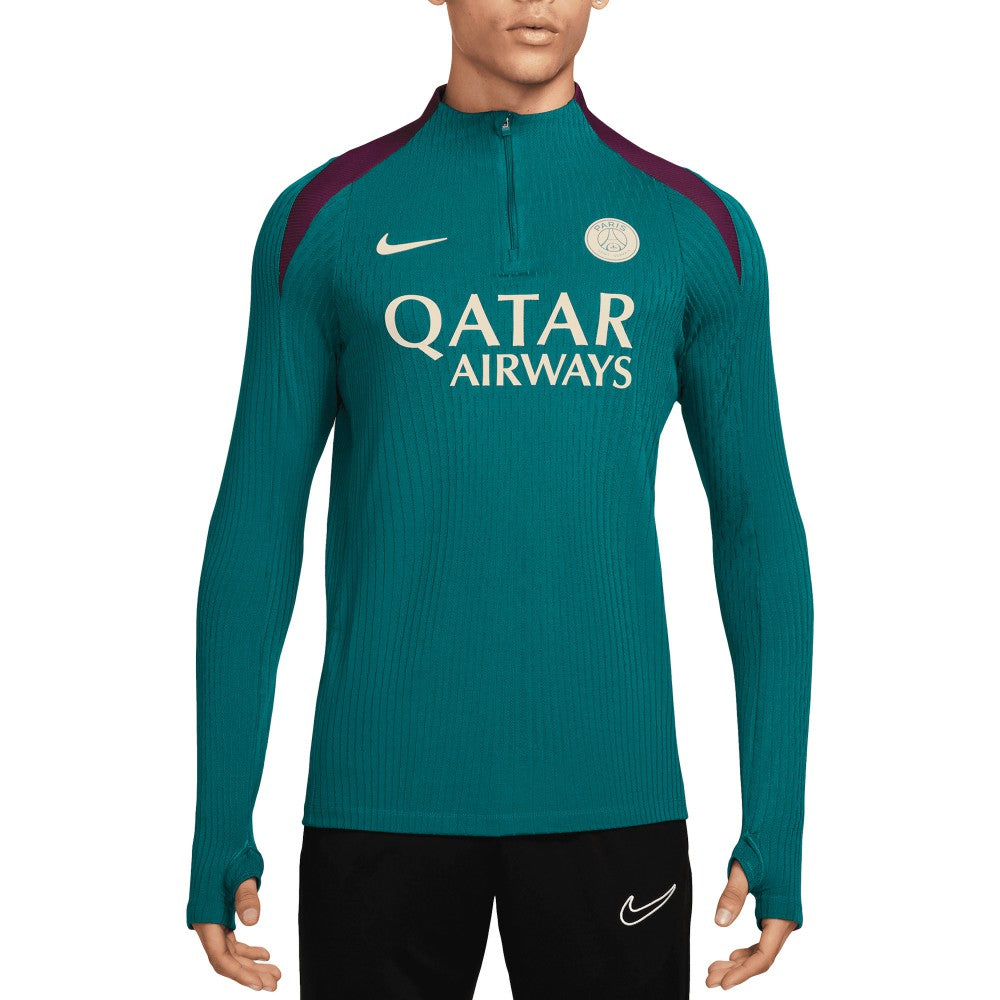 Paris Saint-Germain 2024/25 Advance Strike Drill Performance Quarter-Zip Top Teal - Nike sale