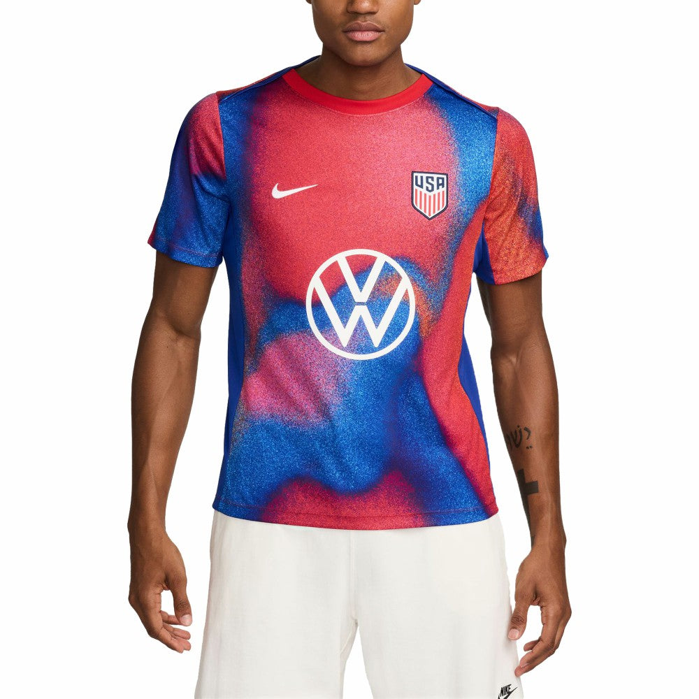 USMNT 2024 Academy Pro Pre-Match Top Royal - Nike for sale