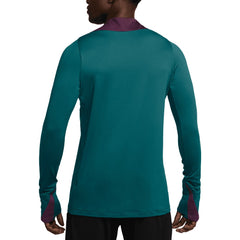Paris Saint-Germain 2024/25 Strike Drill Performance Quarter-Zip Long Sleeve Top Teal - Nike sale