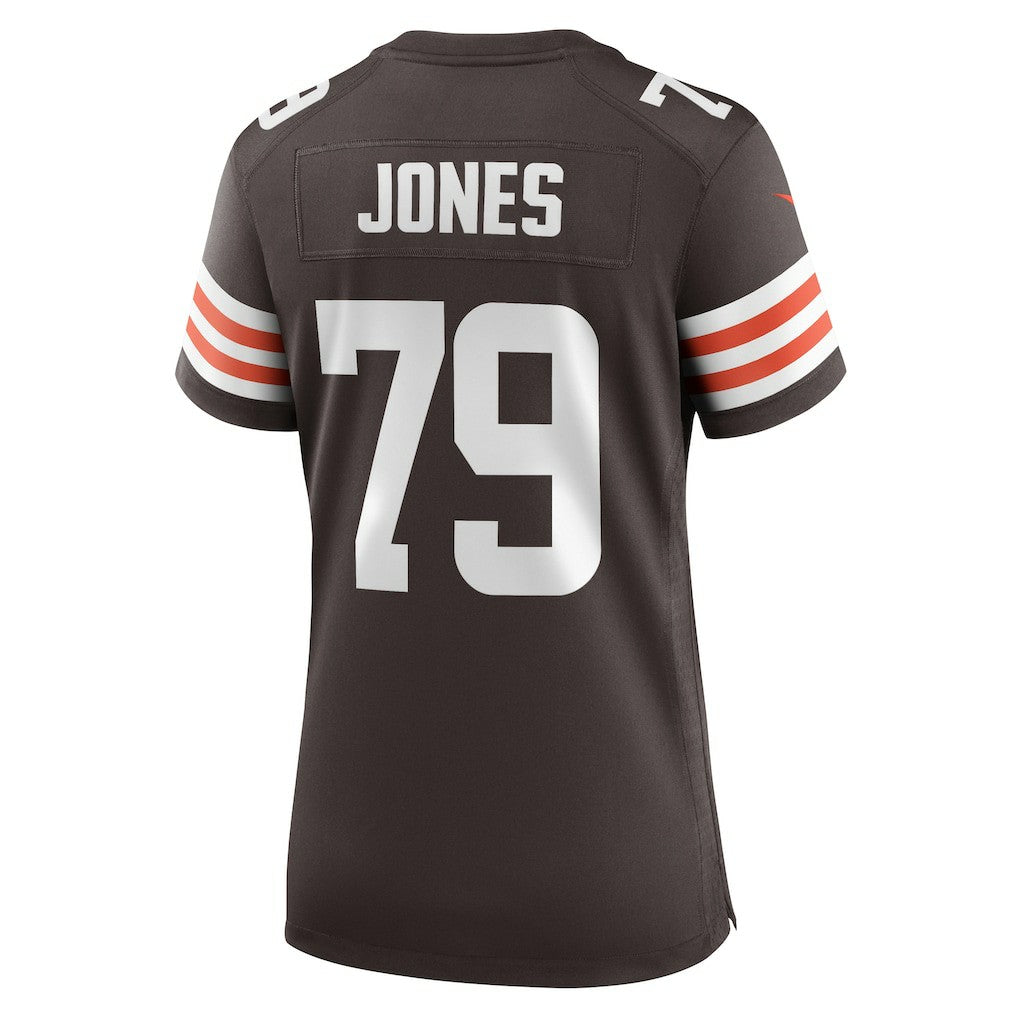 Nike Dawand Jones Cleveland Browns Women's Team Game Jersey Brown