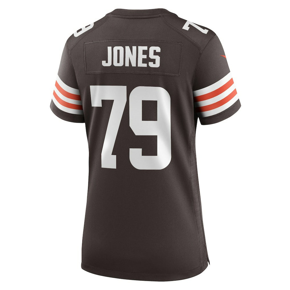 Nike Dawand Jones Cleveland Browns Women's Team Game Jersey Brown
