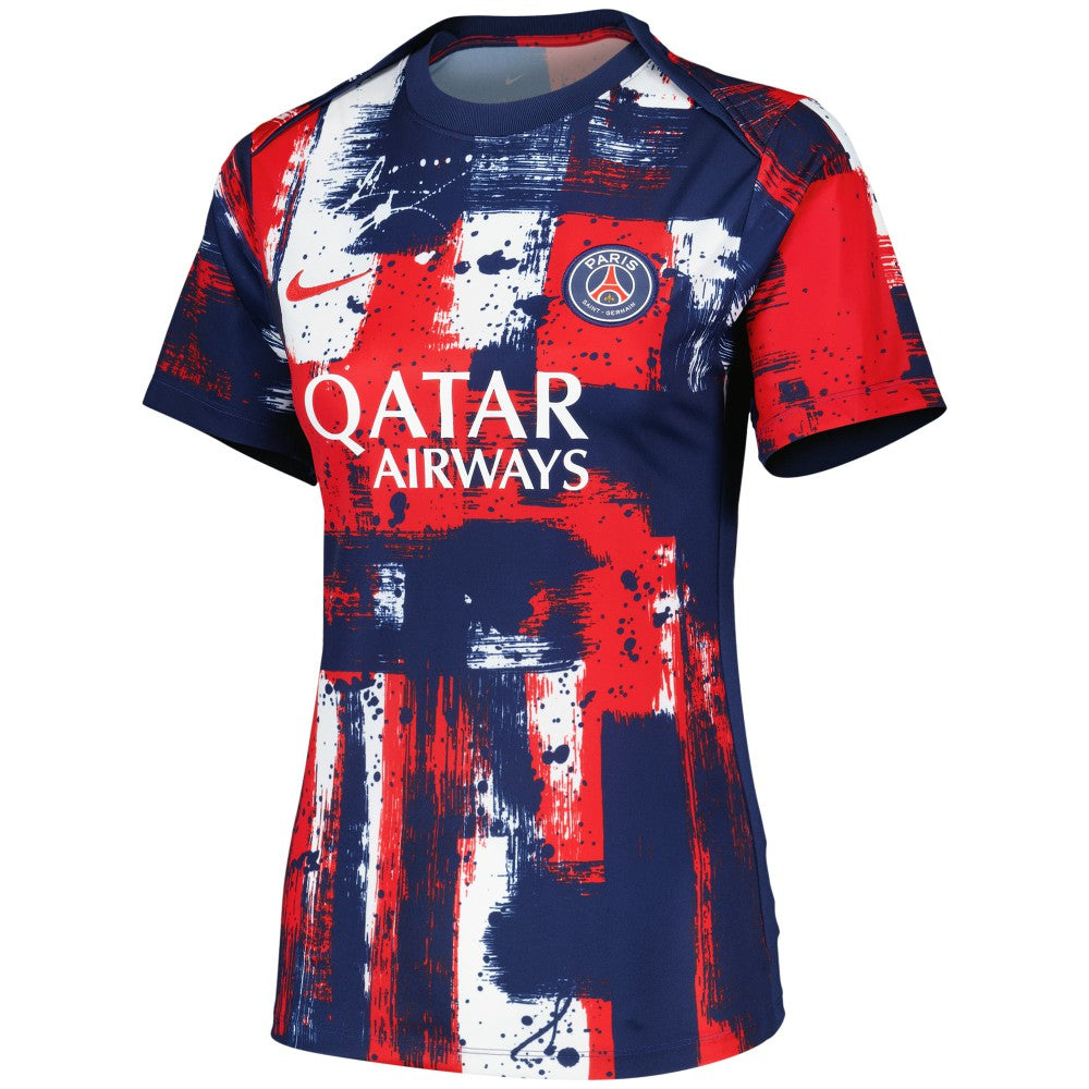 Paris Saint-Germain Women's 2024/25 Home Academy Pro Pre-Match Top Navy - Nike outlet