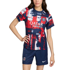 Paris Saint-Germain Women's 2024/25 Home Academy Pro Pre-Match Top Navy - Nike outlet