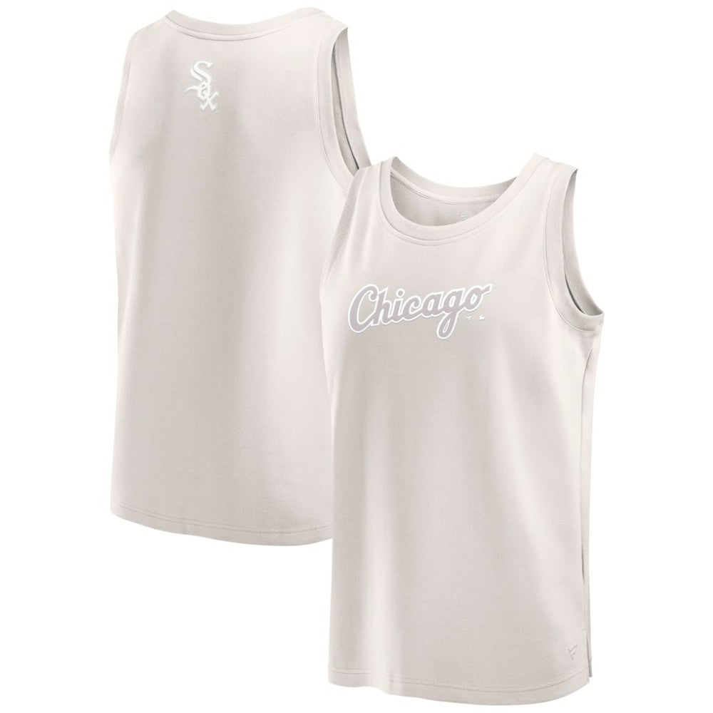 Chicago White Sox Fanatics Elements Tank Top - Cream - Fanatics Online