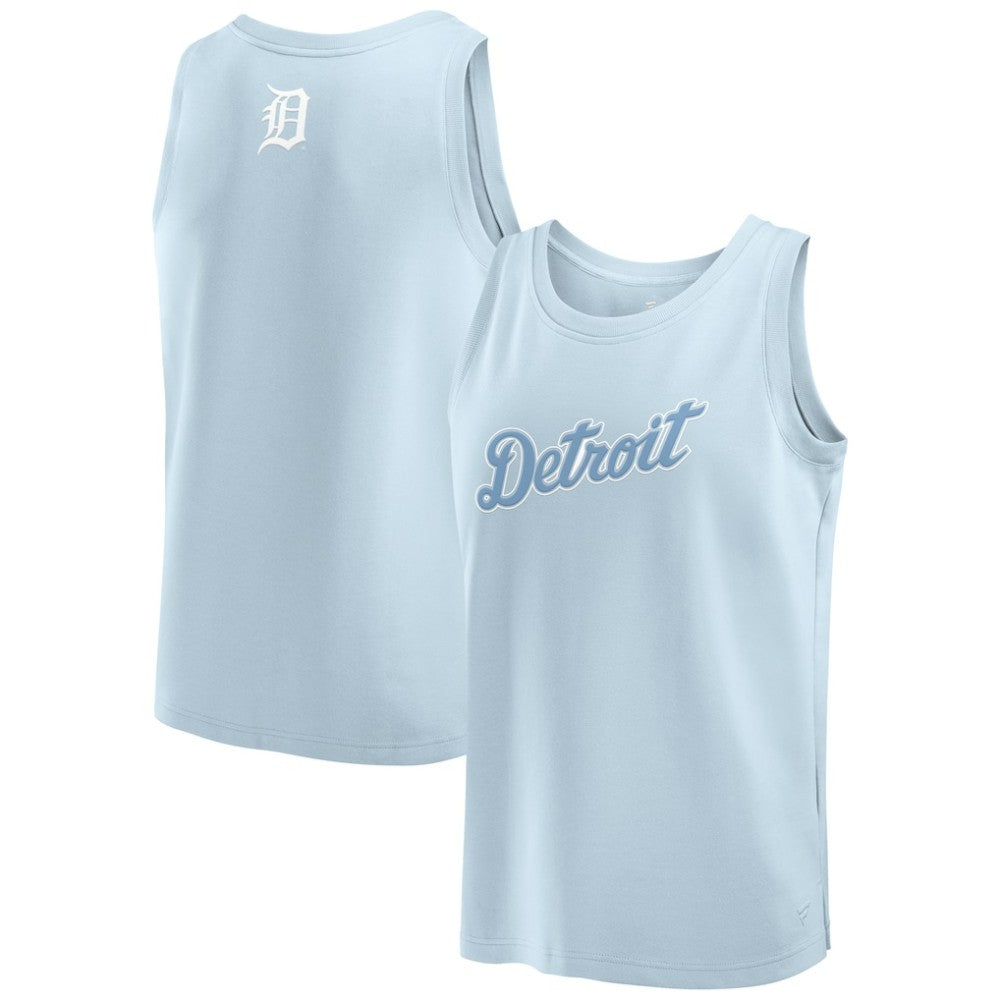 Detroit Tigers Fanatics Elements Tank Top - Light Blue - Fanatics Lifestyle