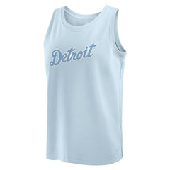 Detroit Tigers Fanatics Elements Tank Top - Light Blue - Fanatics Lifestyle
