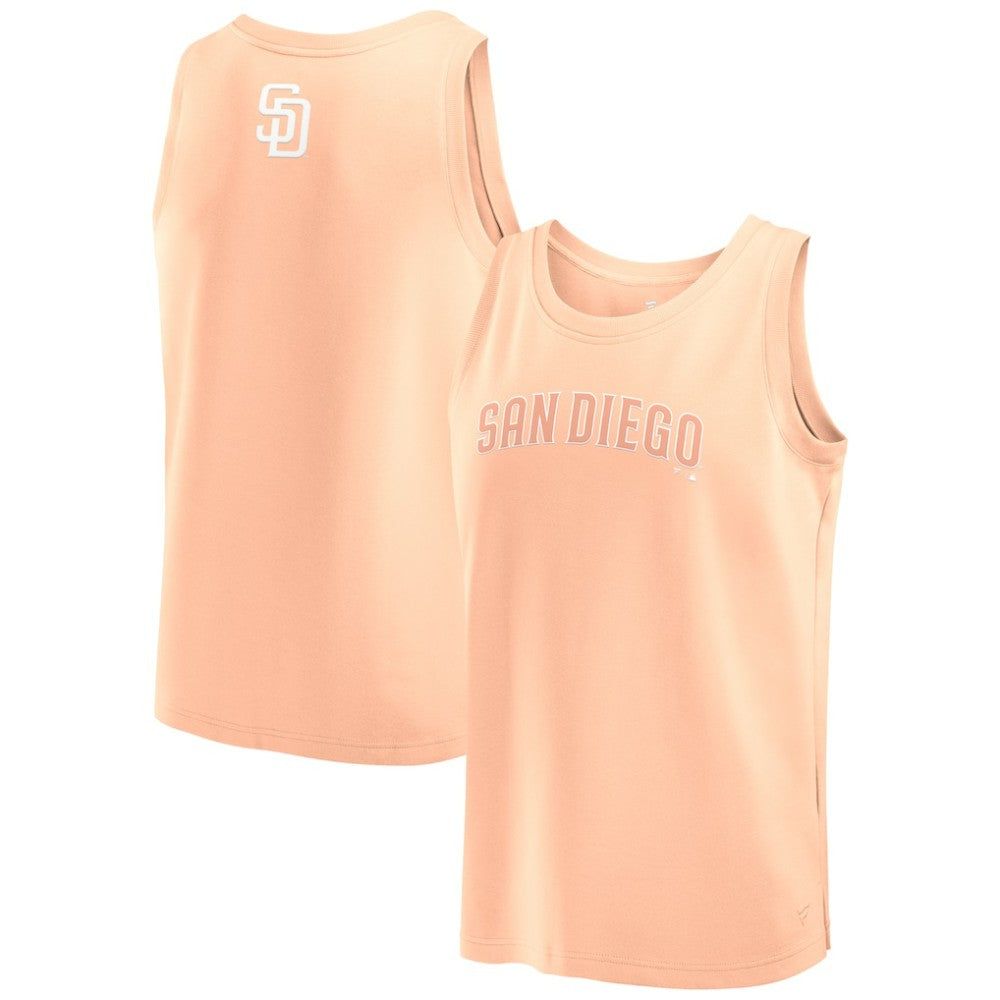 San Diego Padres Fanatics Elements Tank Top - Light Pink - Fanatics Discount