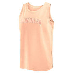 San Diego Padres Fanatics Elements Tank Top - Light Pink - Fanatics Discount