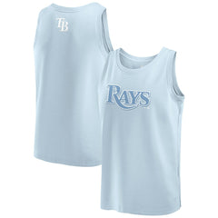 Tampa Bay Rays Fanatics Elements Tank Top - Light Blue - Fanatics on Sale