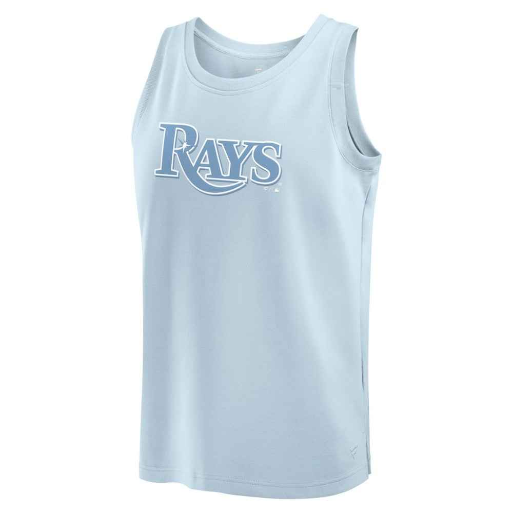 Tampa Bay Rays Fanatics Elements Tank Top - Light Blue - Fanatics on Sale