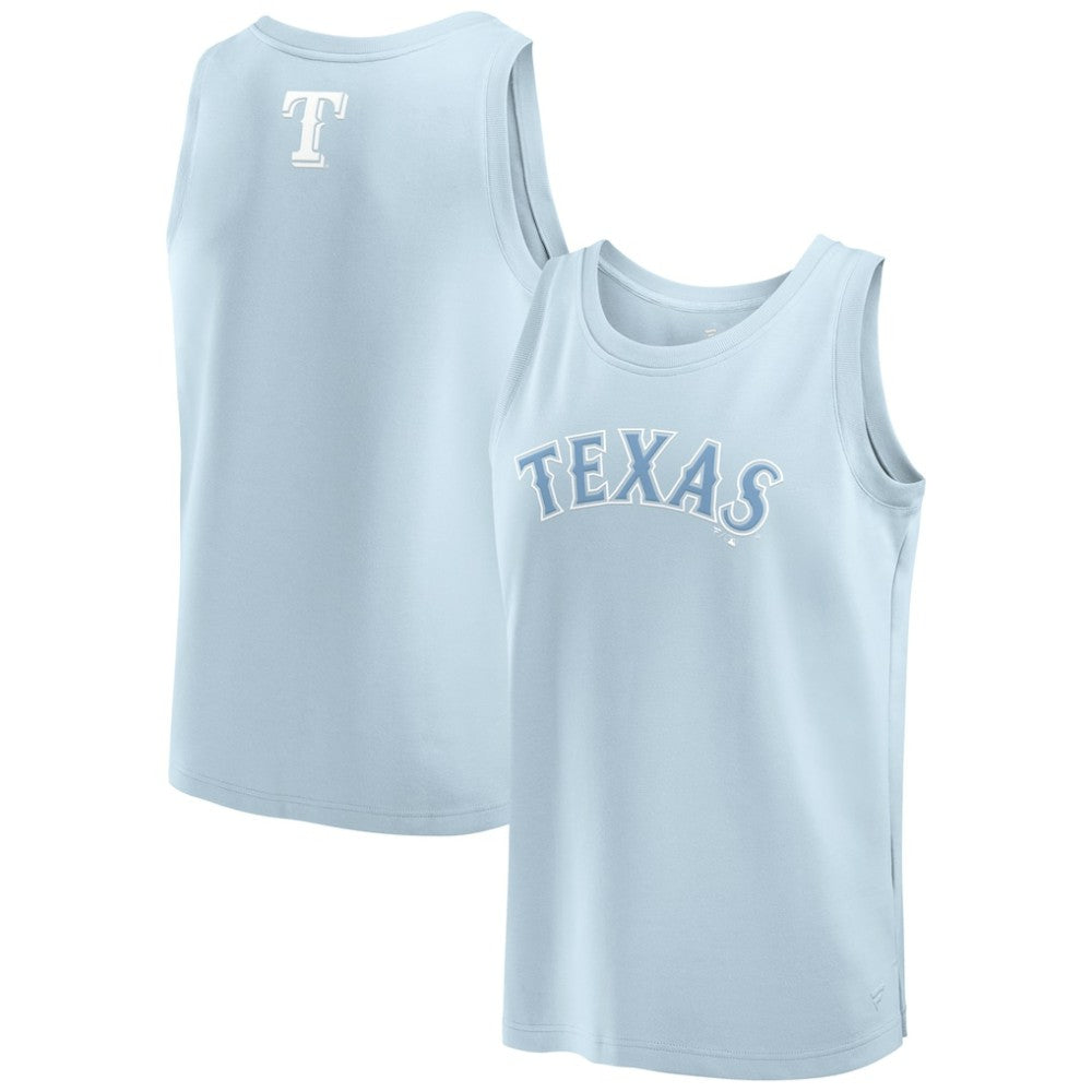 Texas Rangers Fanatics Elements Tank Top - Light Blue - Fanatics Sale