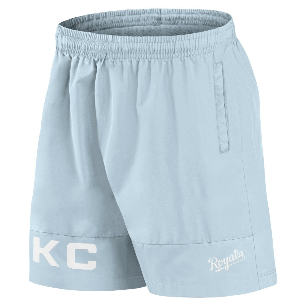 Kansas City Royals Fanatics Elements Swim Shorts - Light Blue - Fanatics Discount