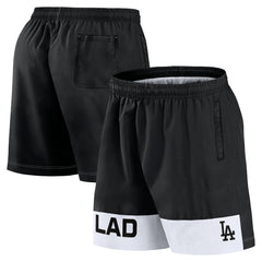 Los Angeles Dodgers Fanatics Elements Swim Shorts - Black - Fanatics Discount