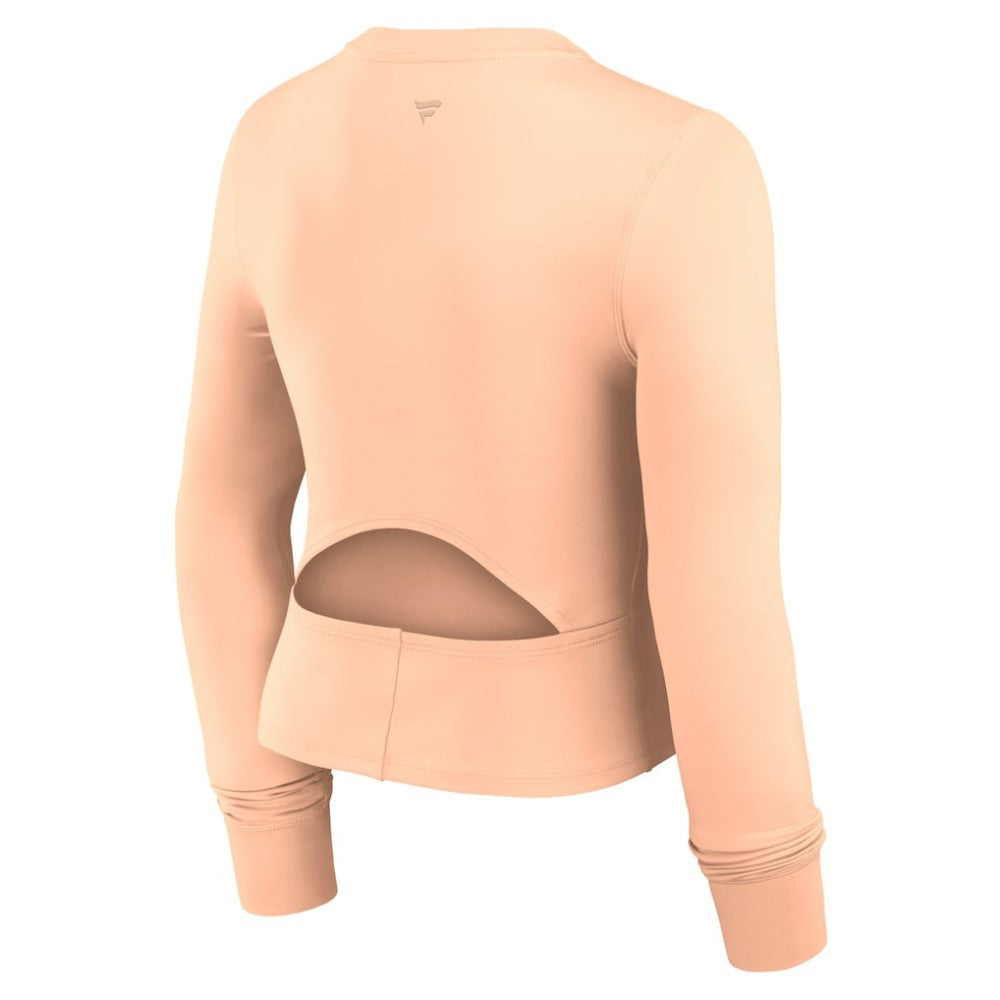 San Francisco Giants Fanatics Women's Studio Fitted Long Sleeve Gym Top  - Pink - Fanatics Sale